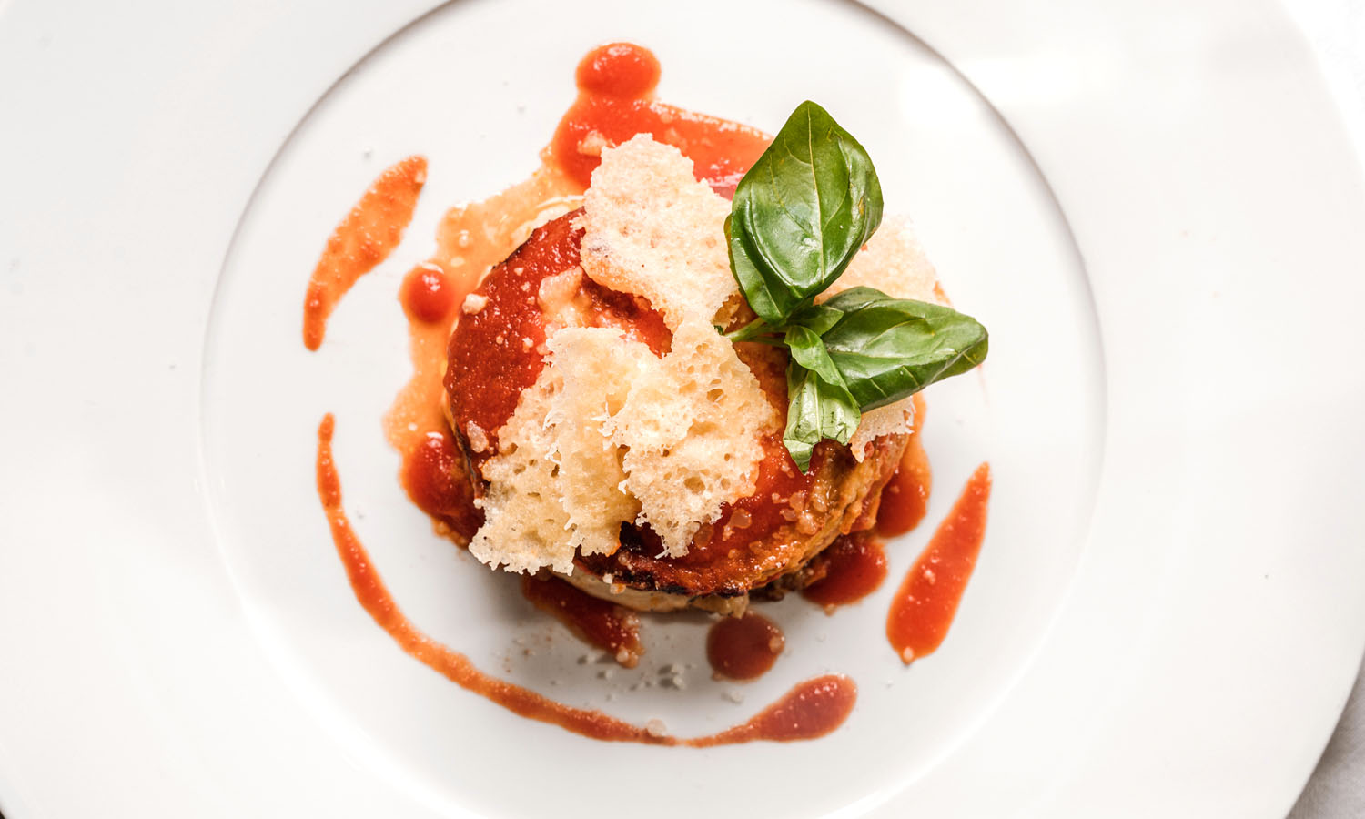 Parmigiana di melanzane – ricetta chef Massimo Piccolo - Flora Restaurant - Roma