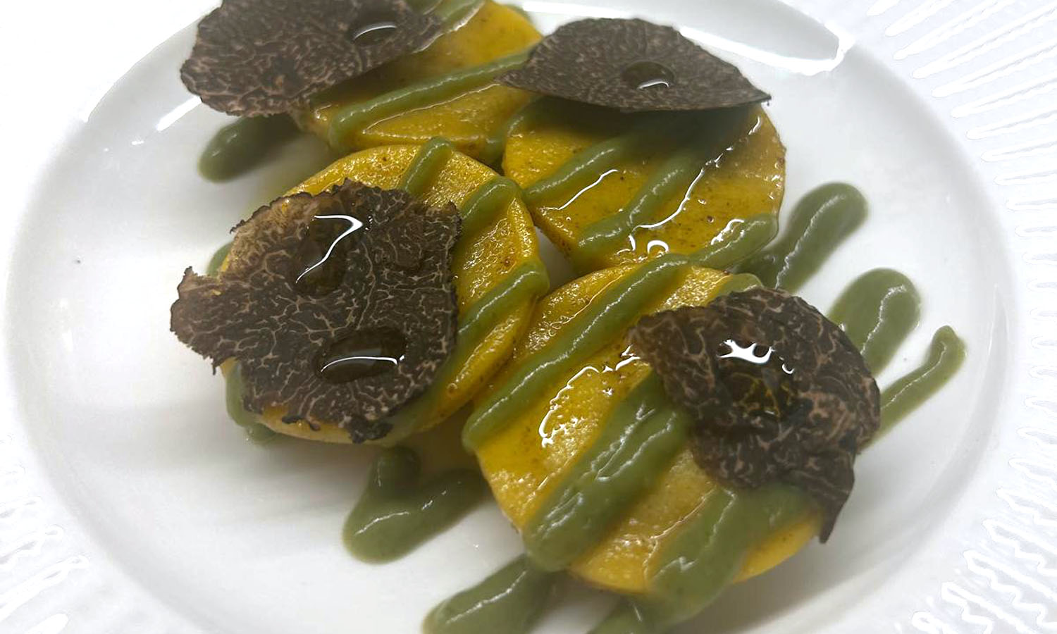 Ricetta stellata "Bottone ripieno di persico del Trasimeno" - chef Ada Stifani - Ada Gourmet * - Perugia