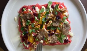 Tamburi lontani - ricetta chef Lorenzo Birriolo - Ibisco Restaurant - Padova