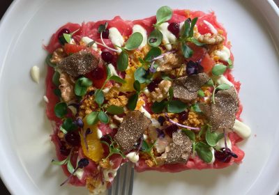 Tamburi lontani - ricetta chef Lorenzo Birriolo - Ibisco Restaurant - Padova