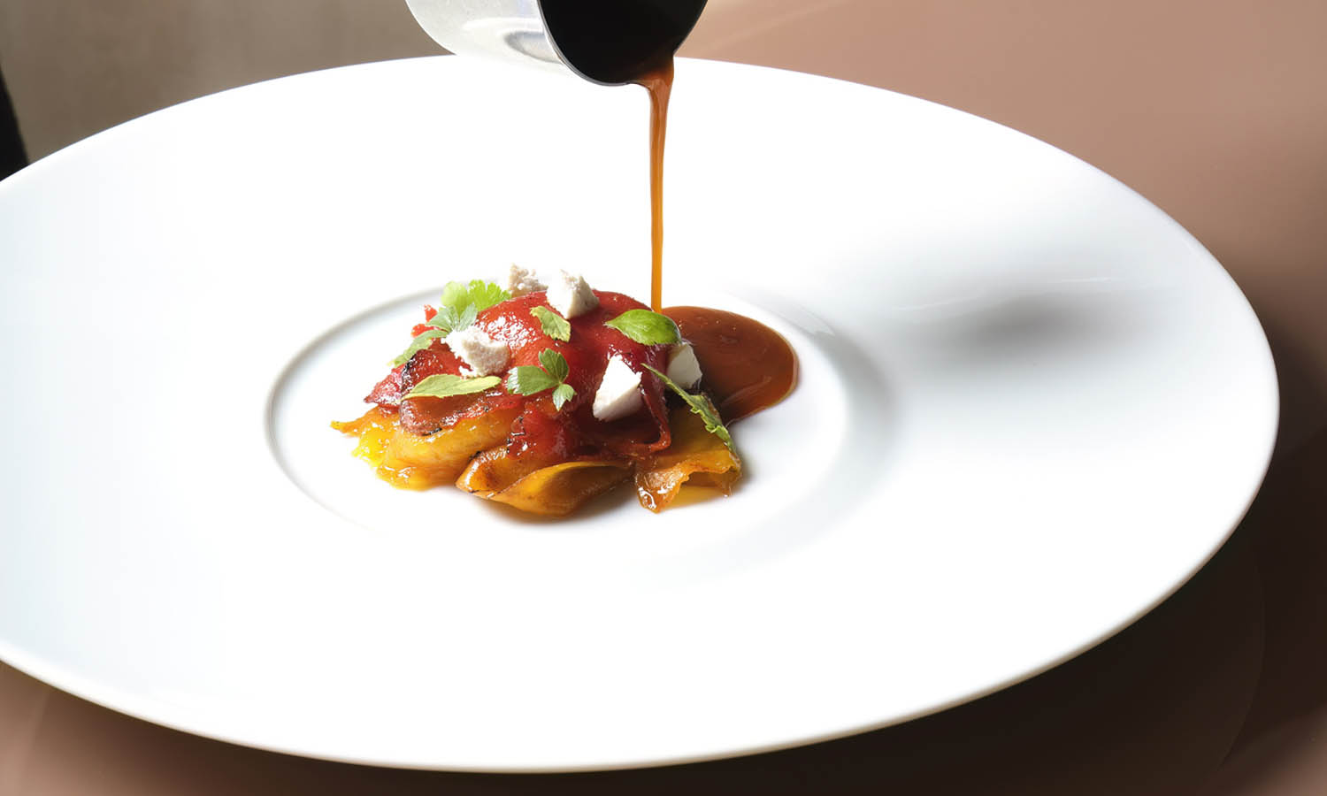 Ricetta stellata chef Michelangelo Mammoliti "Albese vegetale" - La Rei Natura ** - Serralunga d’Alba