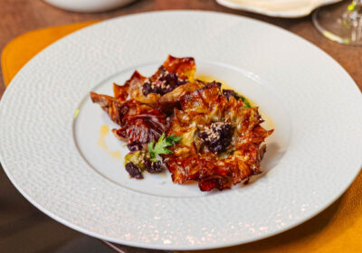 Giudea - ricetta chef Danilo Mancini - Masa Rooftop - Roma