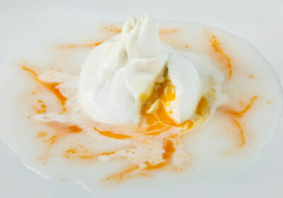 Ricetta "Ovomozzo" - chef Rosanna Marziale - Le Colonne Restaurant - Caserta