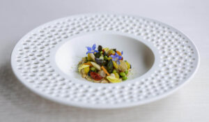 Ricetta stellata "Insalata di primavera" - chef Antonello Sardi - Serrae di Villa Fiesole * - Fiesole