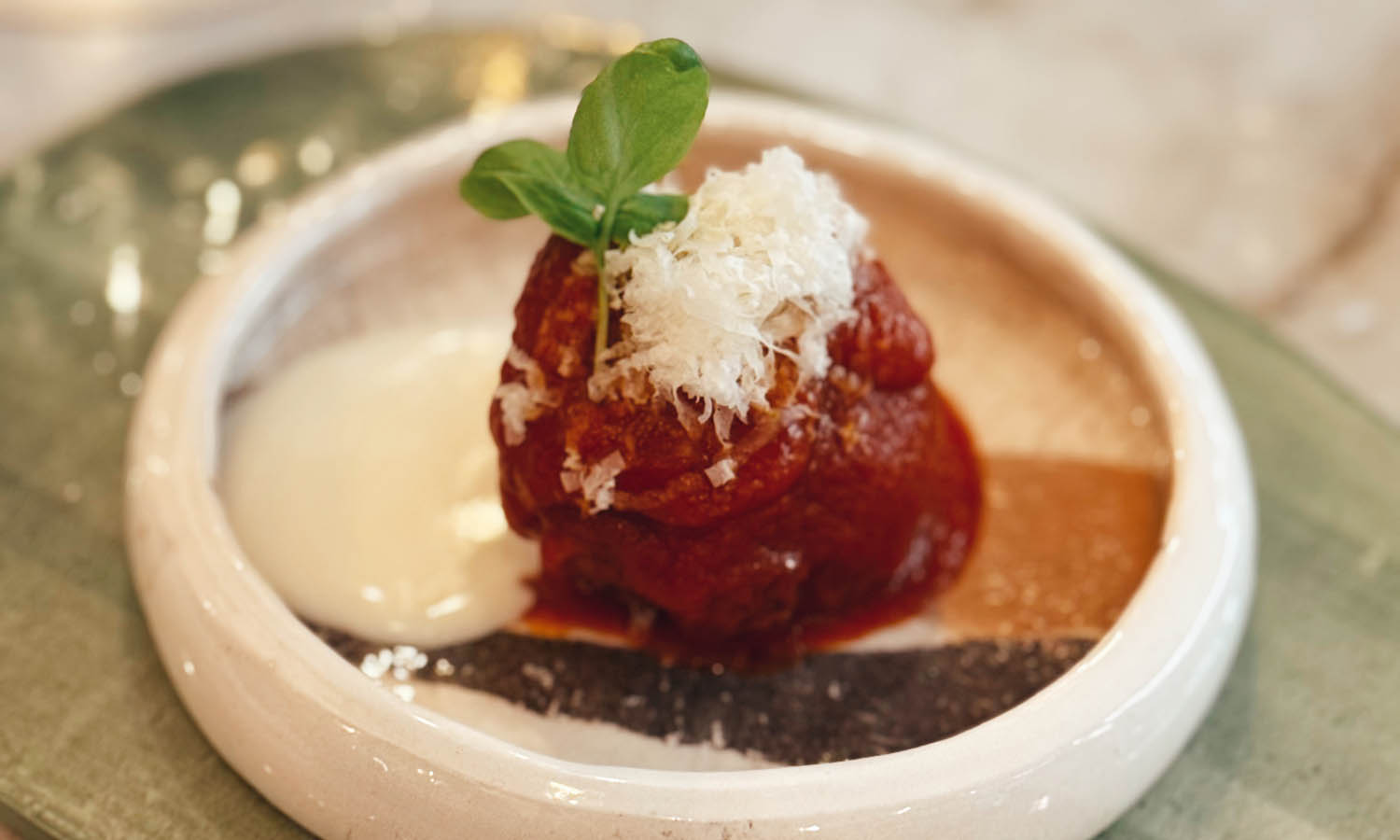 Ricetta "Polpette napoletane al sugo" - chef Luigi Collina - Ohima&rsquo; - Positano