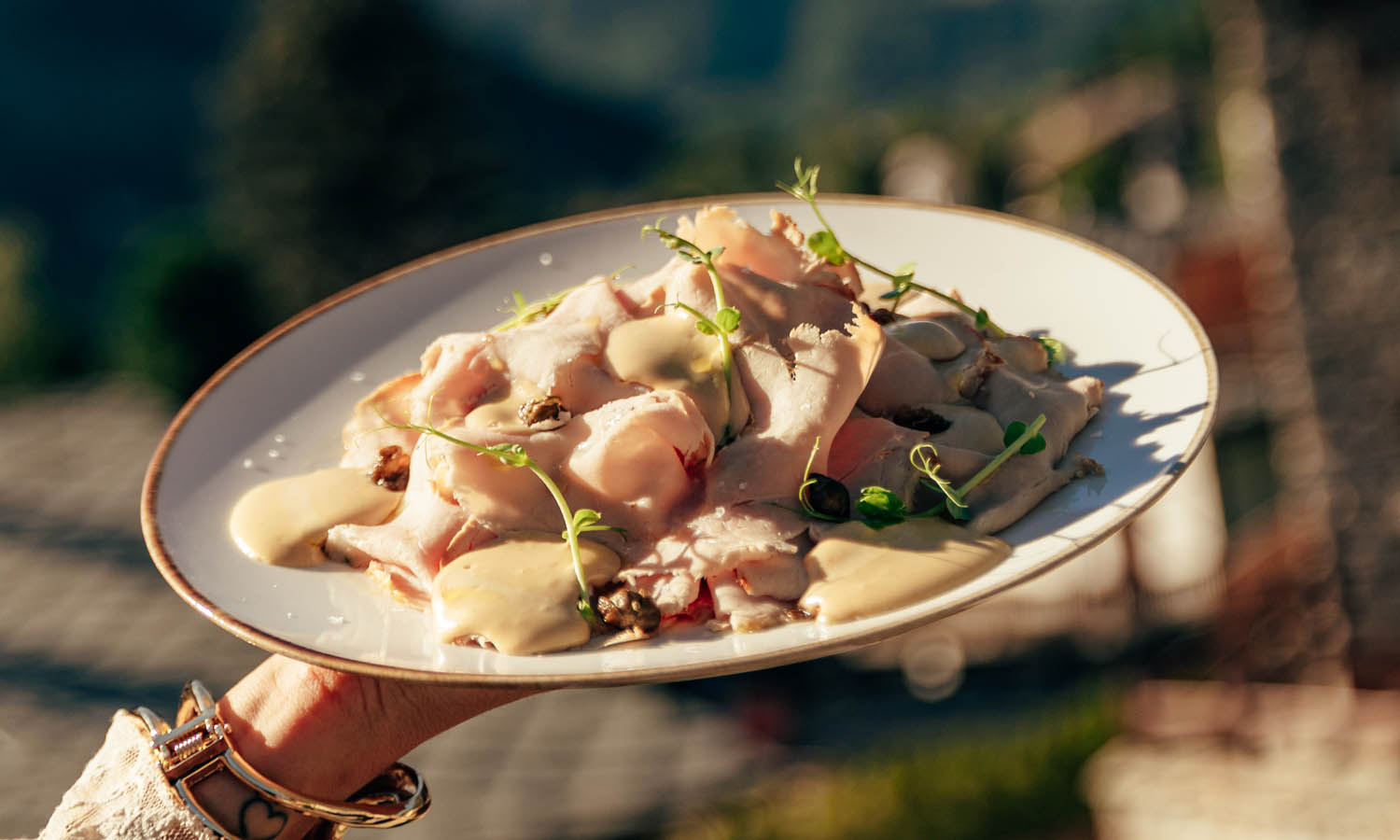 Ricetta "Vitello Tonnato" - chef Daniele Roppo - Il Marchese - Courmayeur