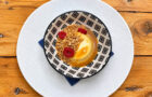 Ricetta "Crema alla vaniglia e limone con nocciole e caramello" - chef Fabio Soldano - Osteria del Caccetta - Briona