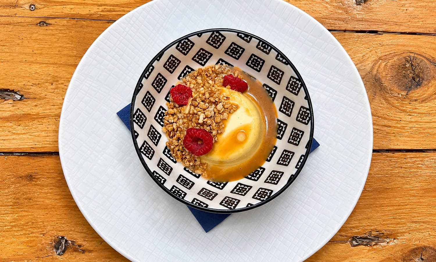 Ricetta "Crema alla vaniglia e limone con nocciole e caramello" - chef Fabio Soldano - Osteria del Caccetta - Briona